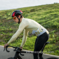 Jersey de bicicleta de manga larga del equipo femenino